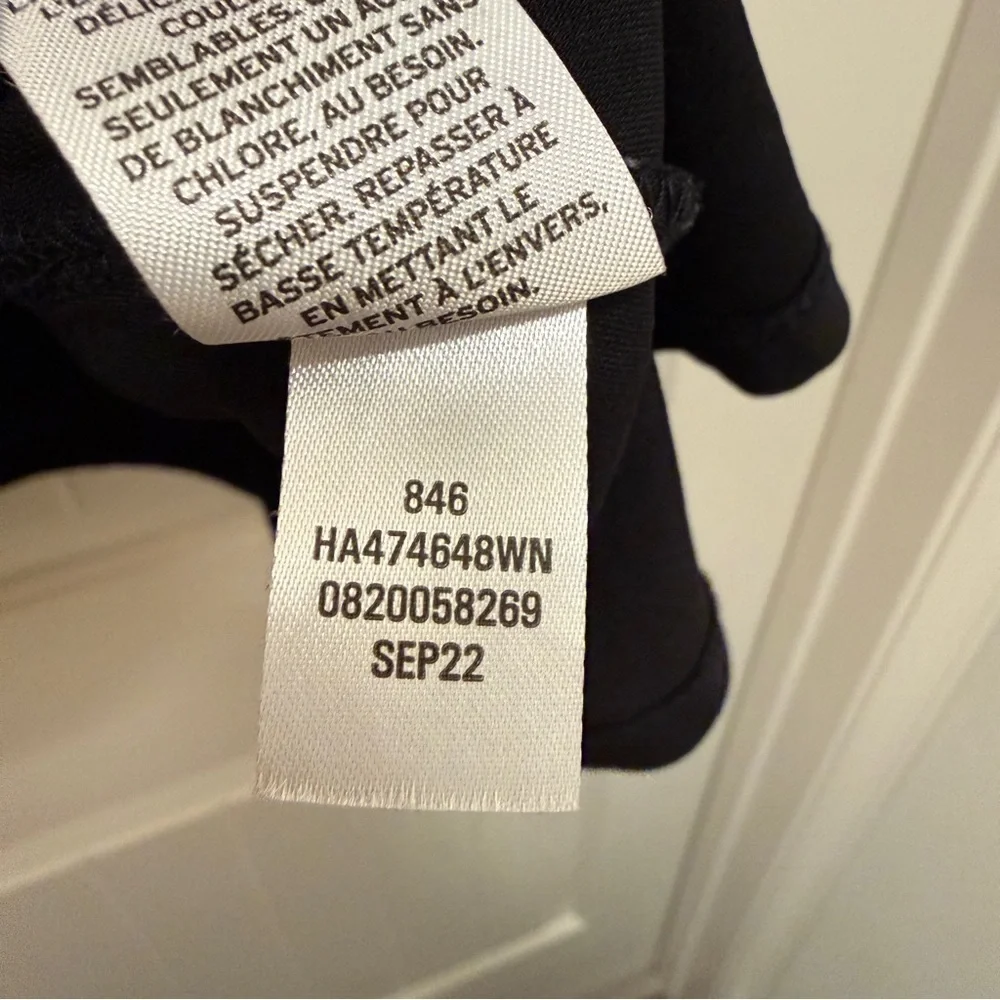 Halogen Women’s Long Sleeve Top Black Asymmetrical Knot Size 3X - Picture 5 of 5